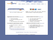 Tablet Screenshot of namealerts.com